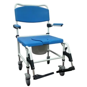 Bariatric Aluminum Rehab Shower Commode Chair1